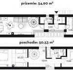 Projekt rodinného domu BUNGALOV 2401