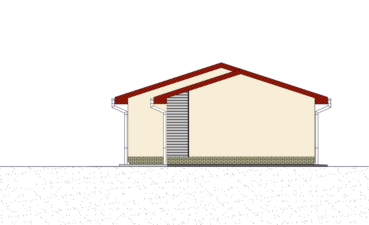 Projekt rodinného domu Keramický montovaný dom č. 21