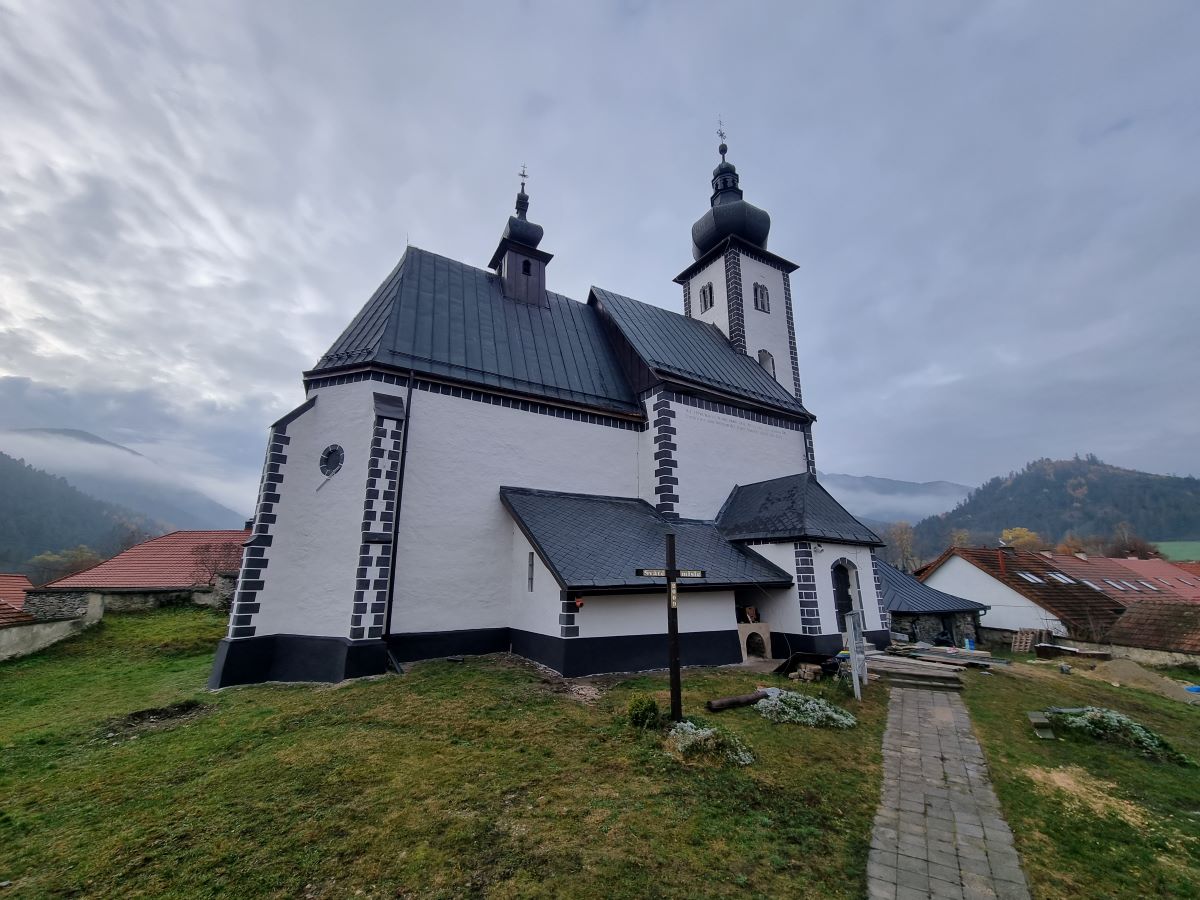 Kostol sv. Jána Krstiteľa v Liptovskom Jáne.