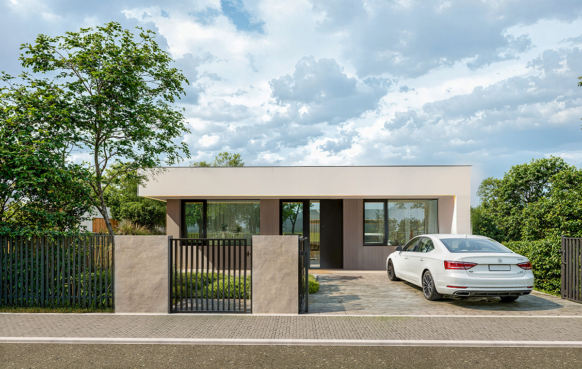 Projekt rodinného domu Čerešňa