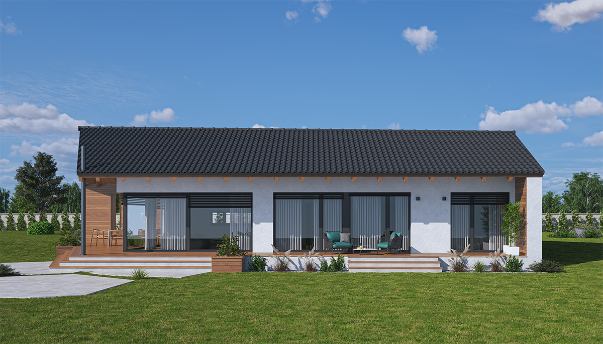 Projekt rodinného domu Kristína 67