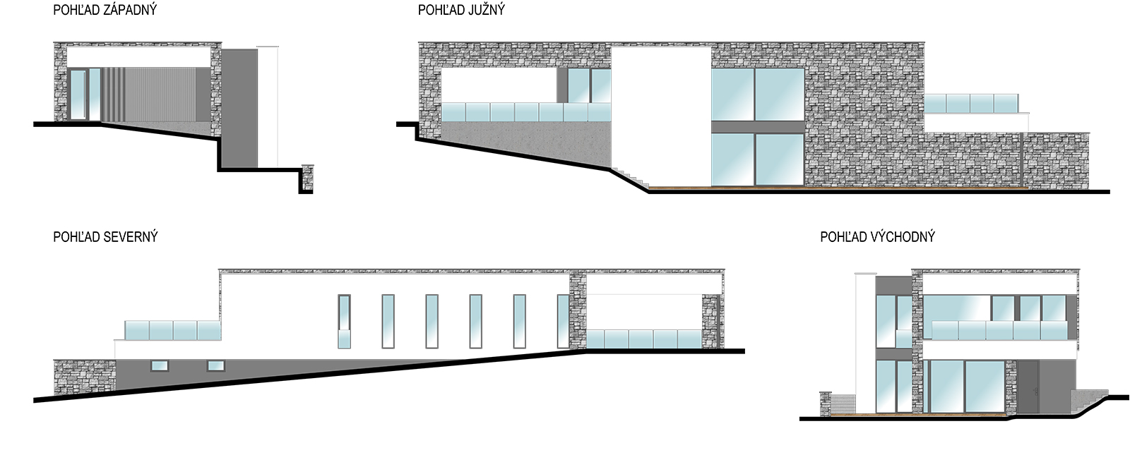 Projekt rodinného domu Bystré
