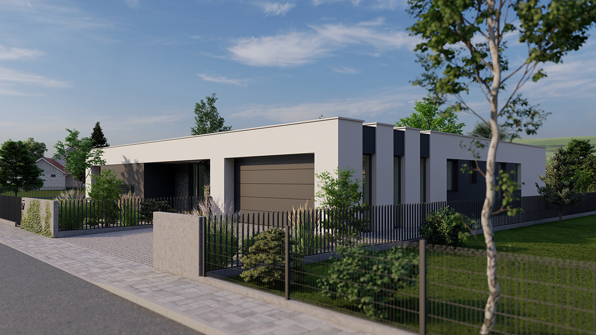 Projekt rodinného domu Veľký Šariš