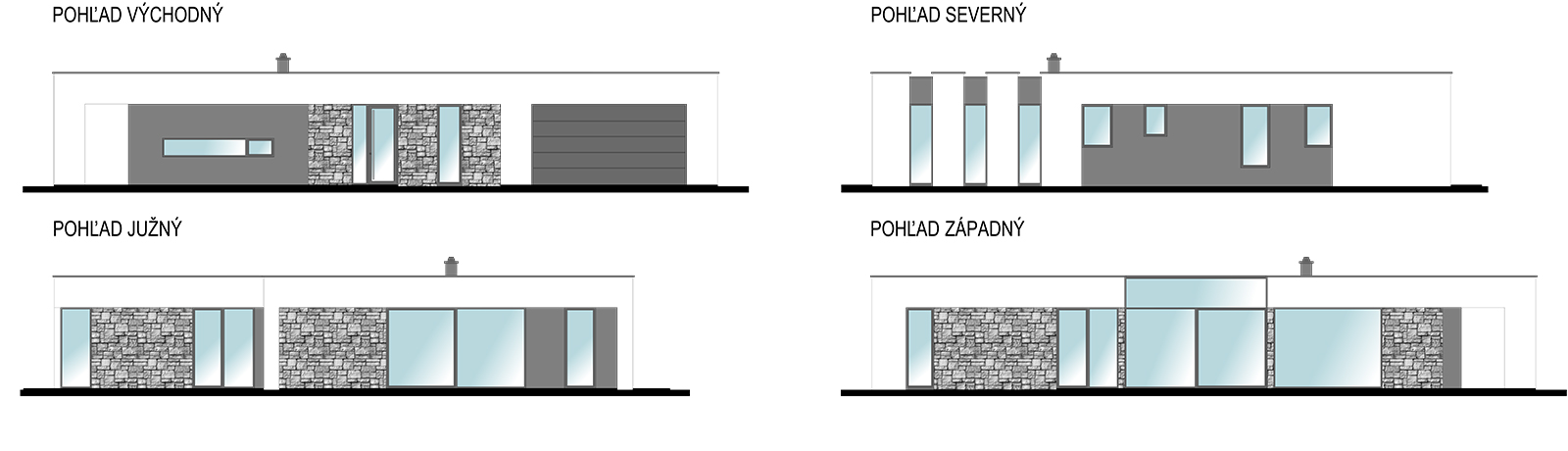 Projekt rodinného domu Veľký Šariš