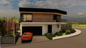 Projekt rodinného domu Vila Pršany