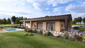 Projekt rodinného domu Vila Spišská