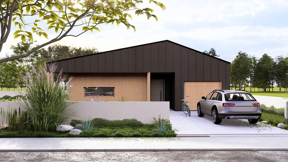 Projekt rodinného domu Vila Spišská