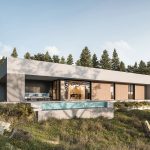 Projekt rodinného domu Bungalov 2104