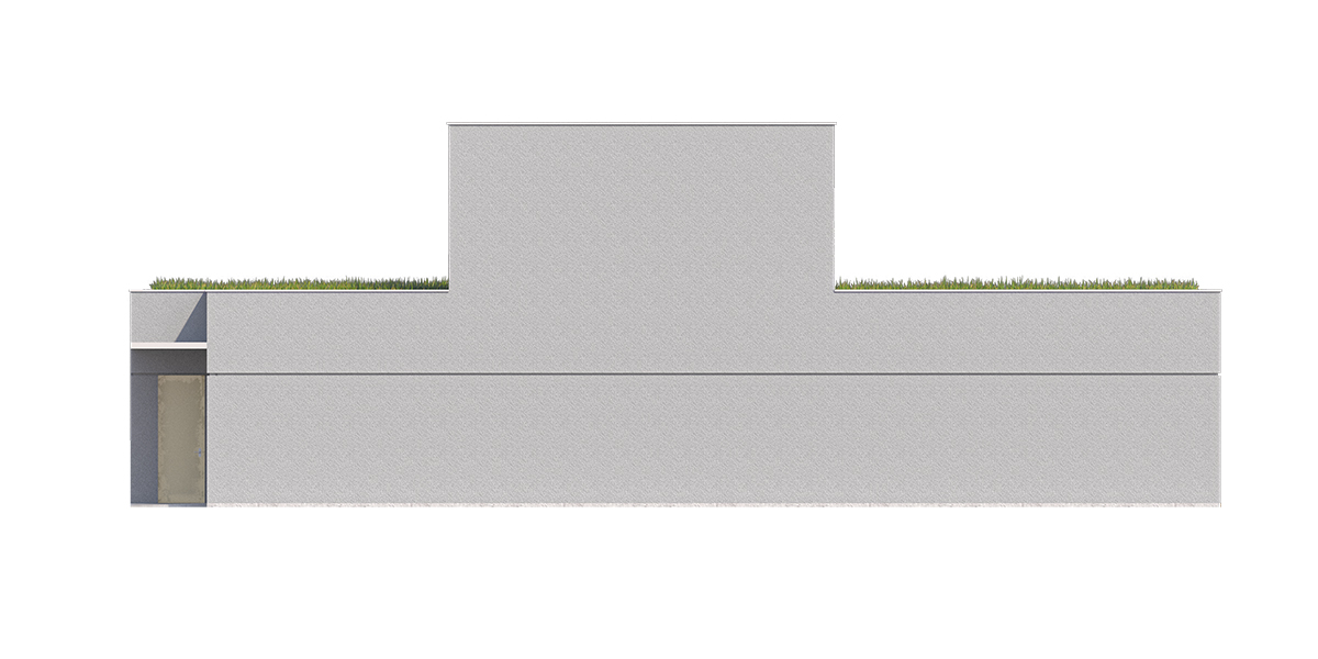 Projekt rodinného domu Poschodový 2501