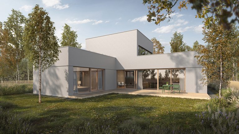 Projekt rodinného domu Poschodový 2501