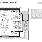 Projekt rodinného domu Poschodový 2501