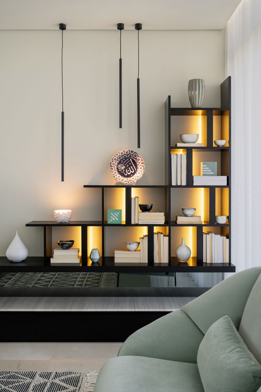 Projekt realizovala pre majiteľov architektka Natasa Sturko na kľúč. Všetko zabezpečilo jej štúdio.