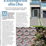 Ekologická dlažba v magazíne Môj dom Špeciál 02/2025.