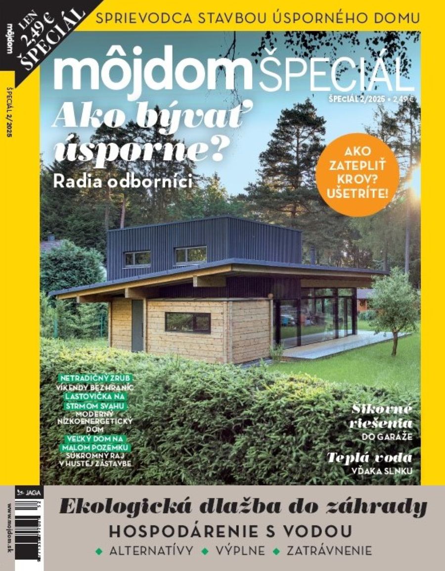 Titulka magazínu Môj dom Špeciál 02/2025.