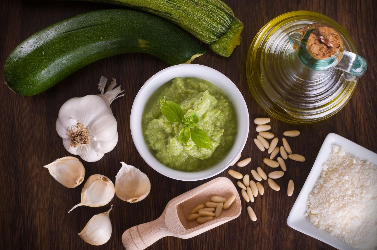 Pesto z cukety.