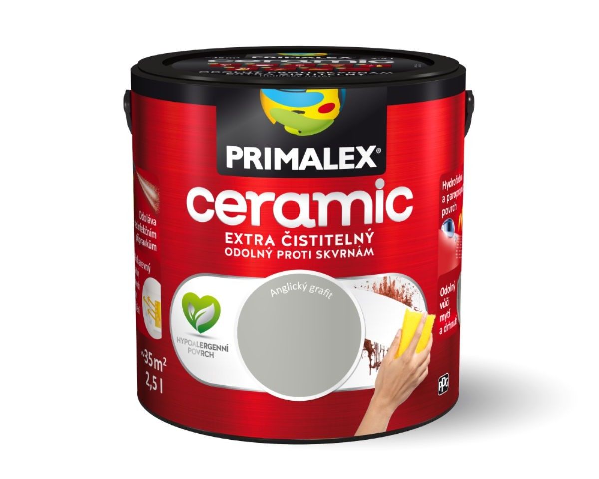 Farba Primalex Ceramic.