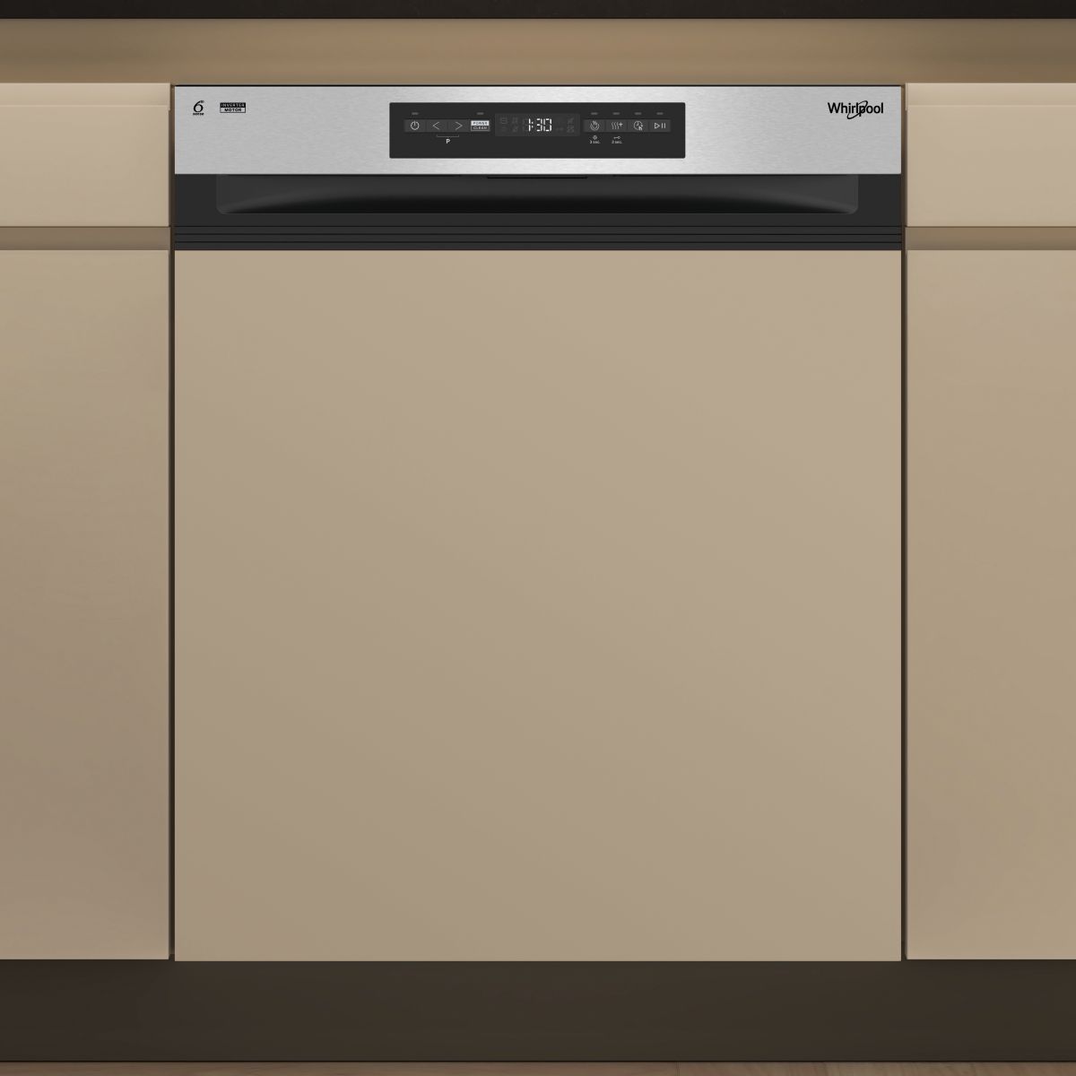 Vstavaná umývačka riadu Whirlpool MaxiSpace – WH7 PC15B4M60.