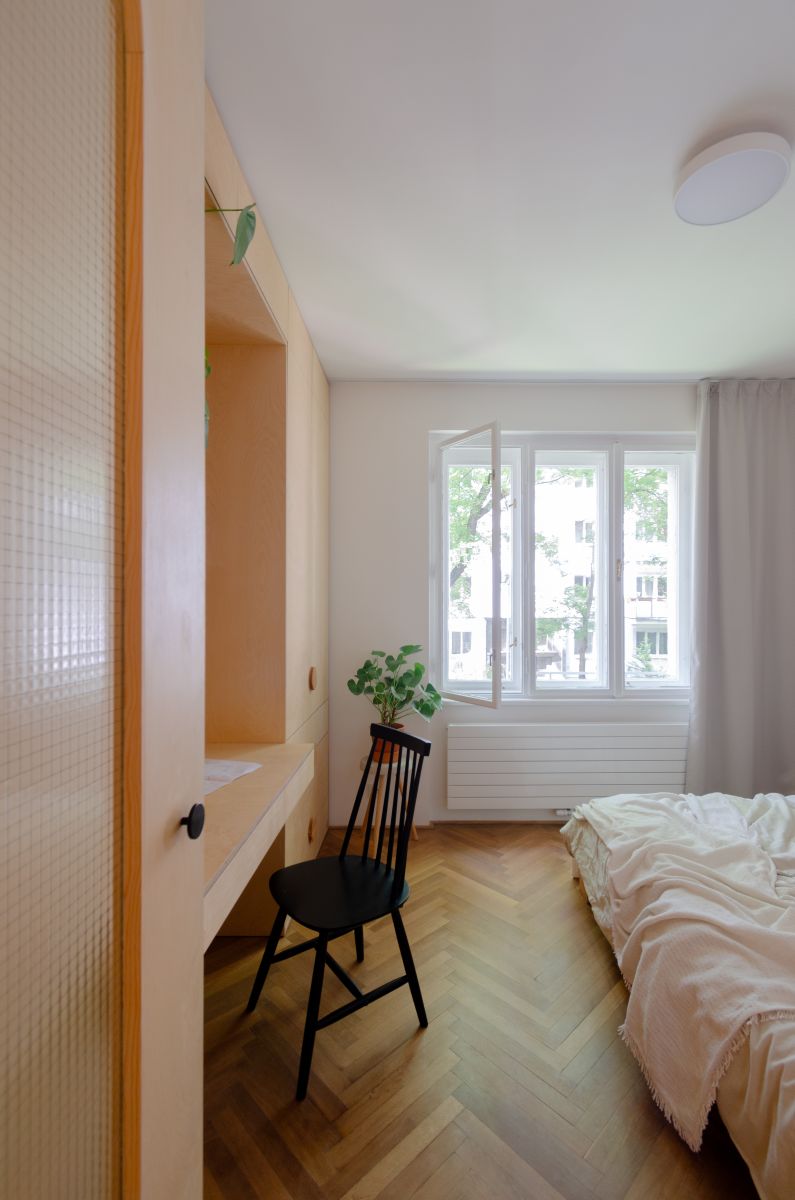 Rekonštrukciu bytu a väčšinu prác zvládol architekt svojpomocne.