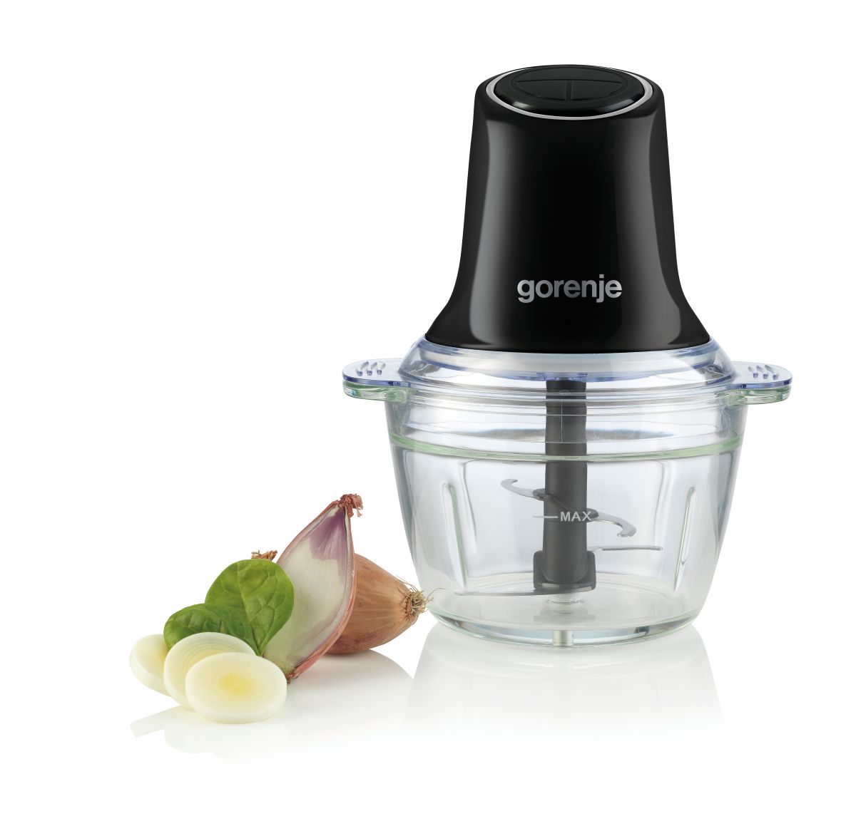 Kompaktný sekáčik Gorenje.
