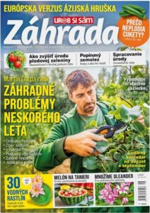 Titulka časopisu Záhrada 08 - 09/2025