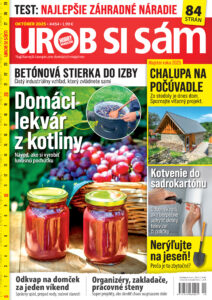 Titulka časopisu Urob si sám 10/2025