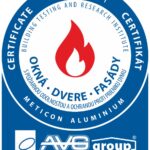 Logo okná, dvere, fasady AVG.