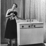 Del spotrerbča Candy Hoover z roku 1954.