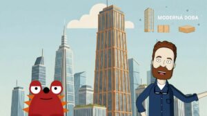 Grafika Deti a architektúra.