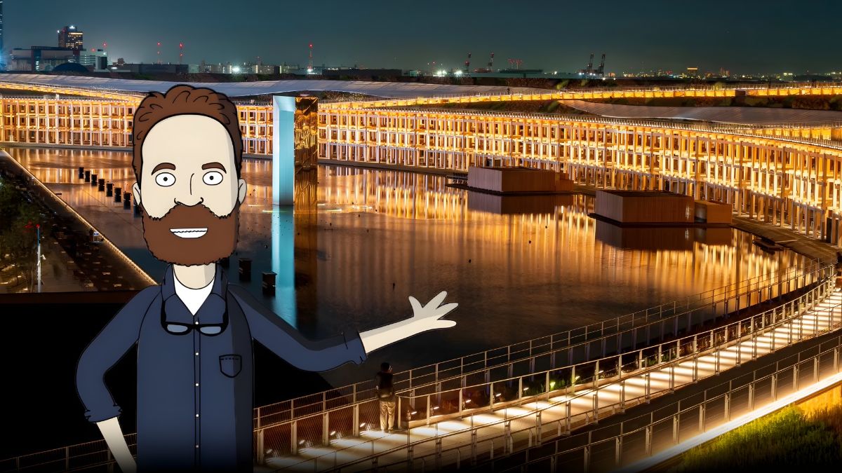 Grafika Deti a architektúra.