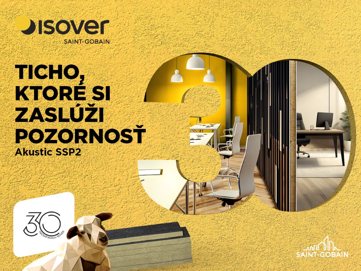Materiál Isover - 30 rokov.