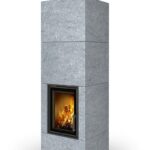 Akumulačné krbové kachle Nordac kameň.