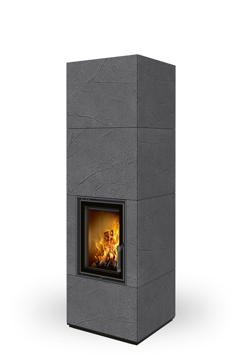 Akumulačné krbové kachle Nordac thermaline grey.