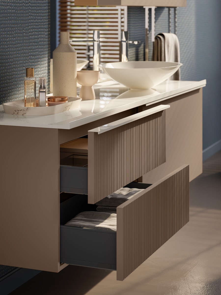 Moderná dizajnová kúpeľňa