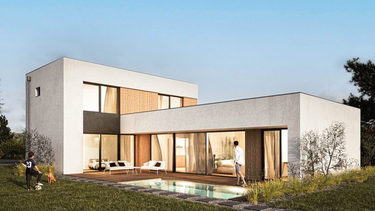 Projekt poschodového domu Lýdia