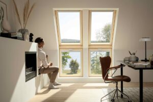 Zostava s doplnkovým oknom Velux