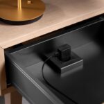 Zásuvka s amperos ac black.