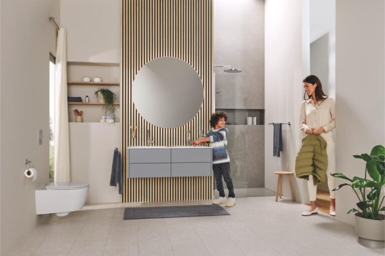 Kúpeľňa so zariadením Grohe SuperSteel