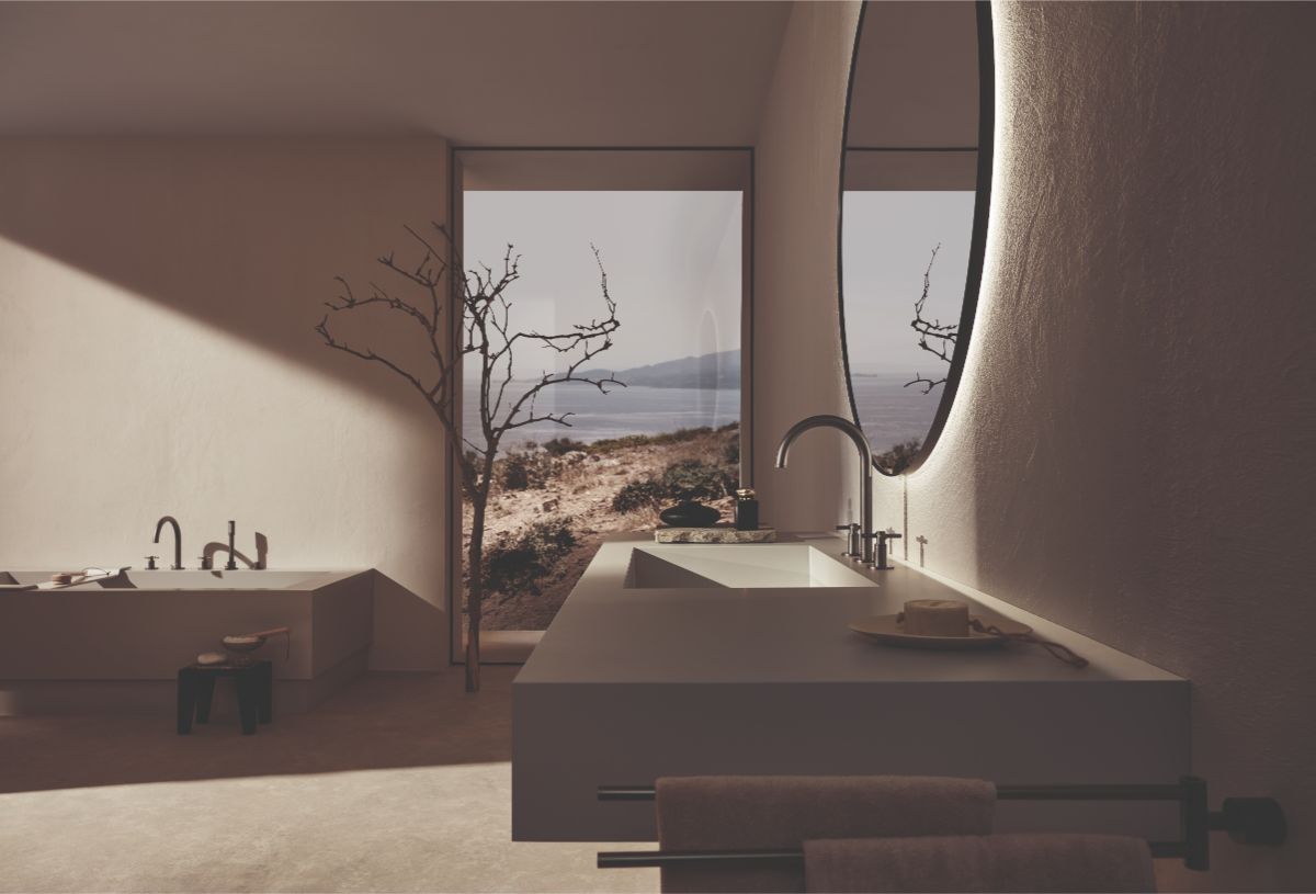 GROHE Atrio Satin Graphite.