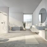 Kúpeľňa so zariadením GROHE Satin Steel