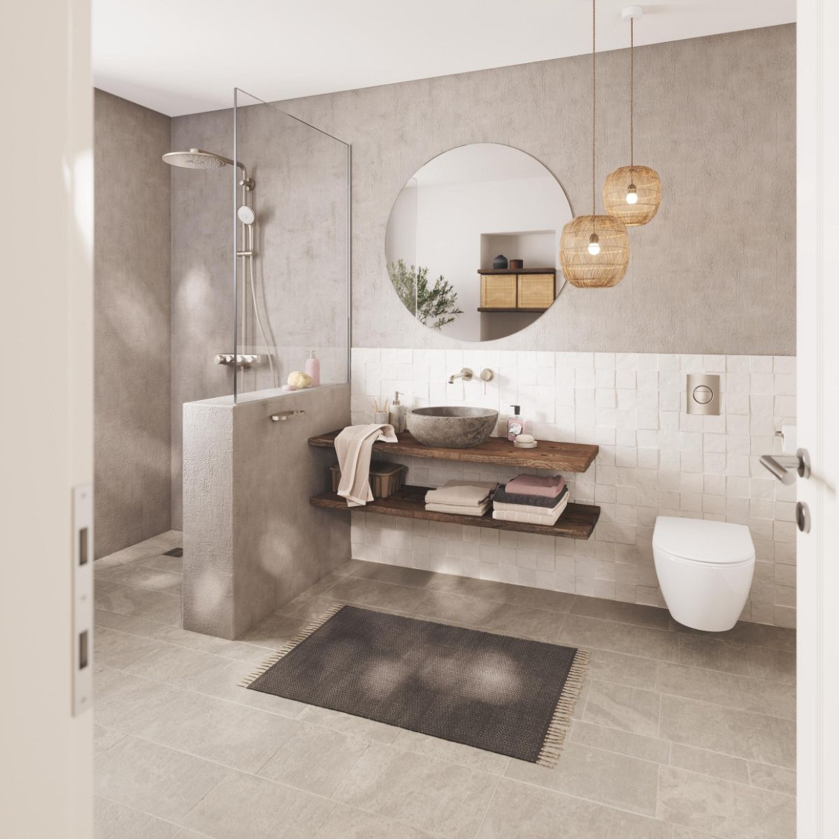 Kúpeľňa so zariadením GROHE SuperSteel