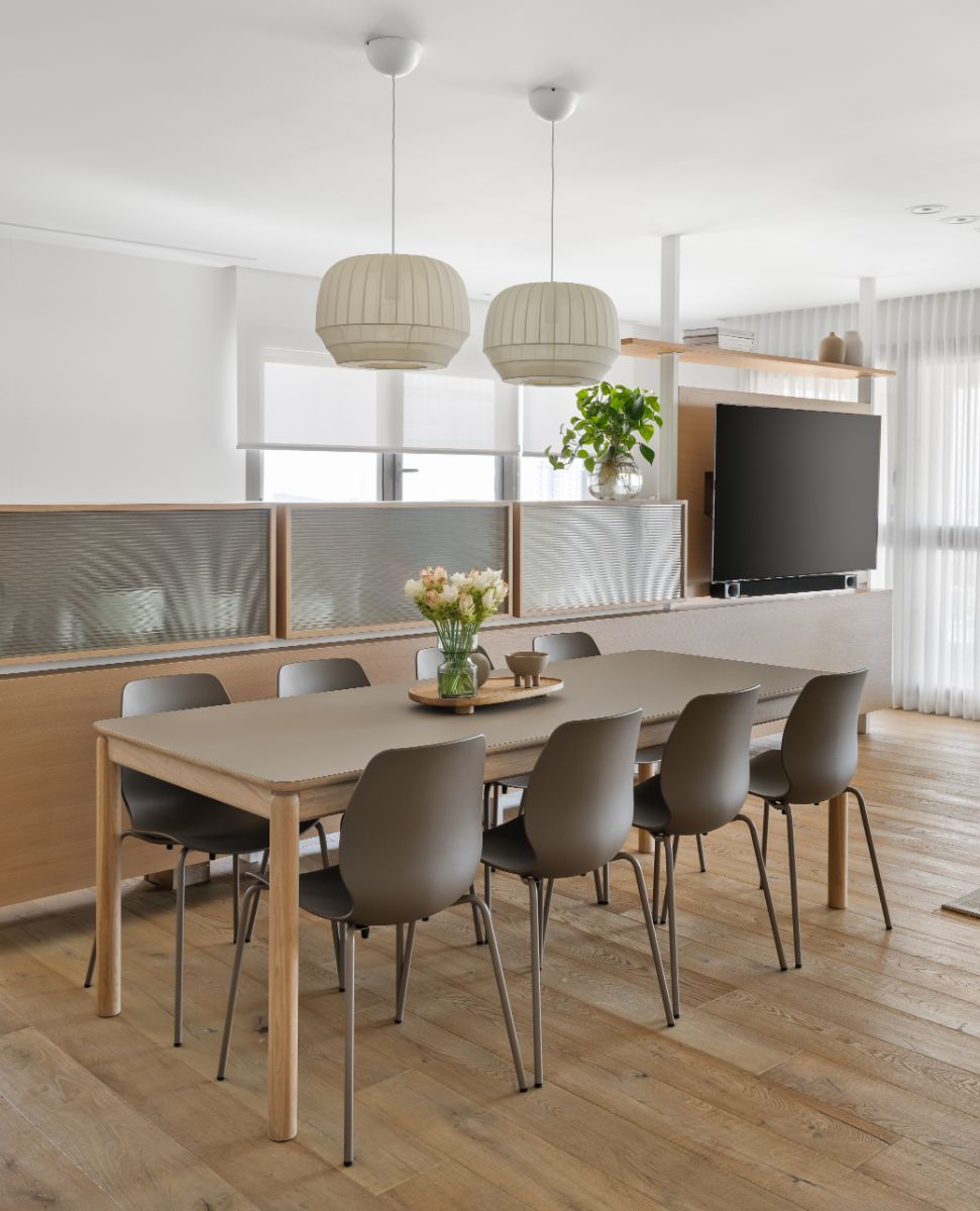 Denná zóna je ideálnym priestorom pre stretávanie sa celej rodiny.