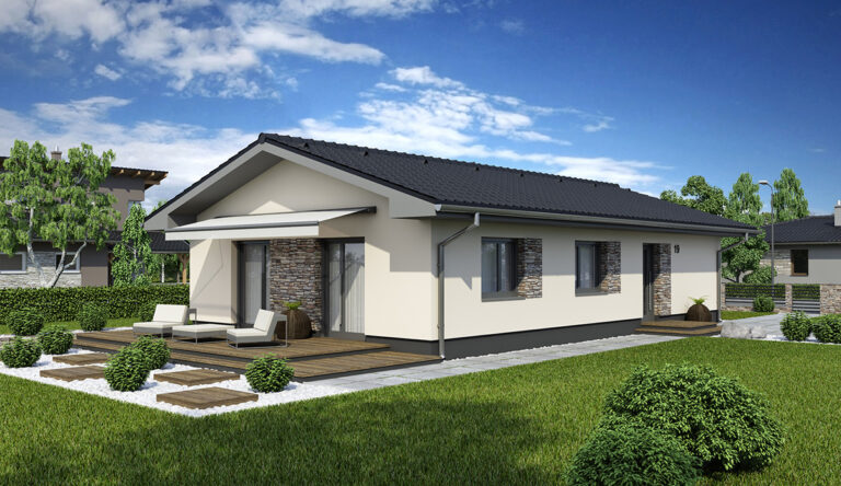 Projekt prízemného rodinného domu LAGUNA19