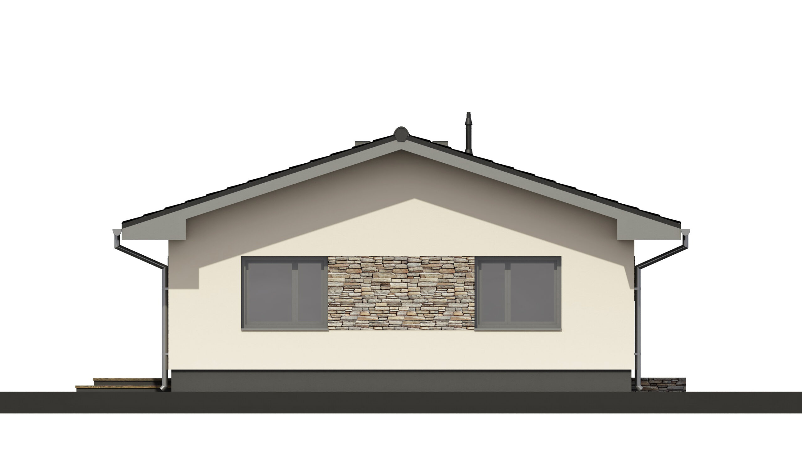 Projekt prízemného rodinného domu LAGUNA19