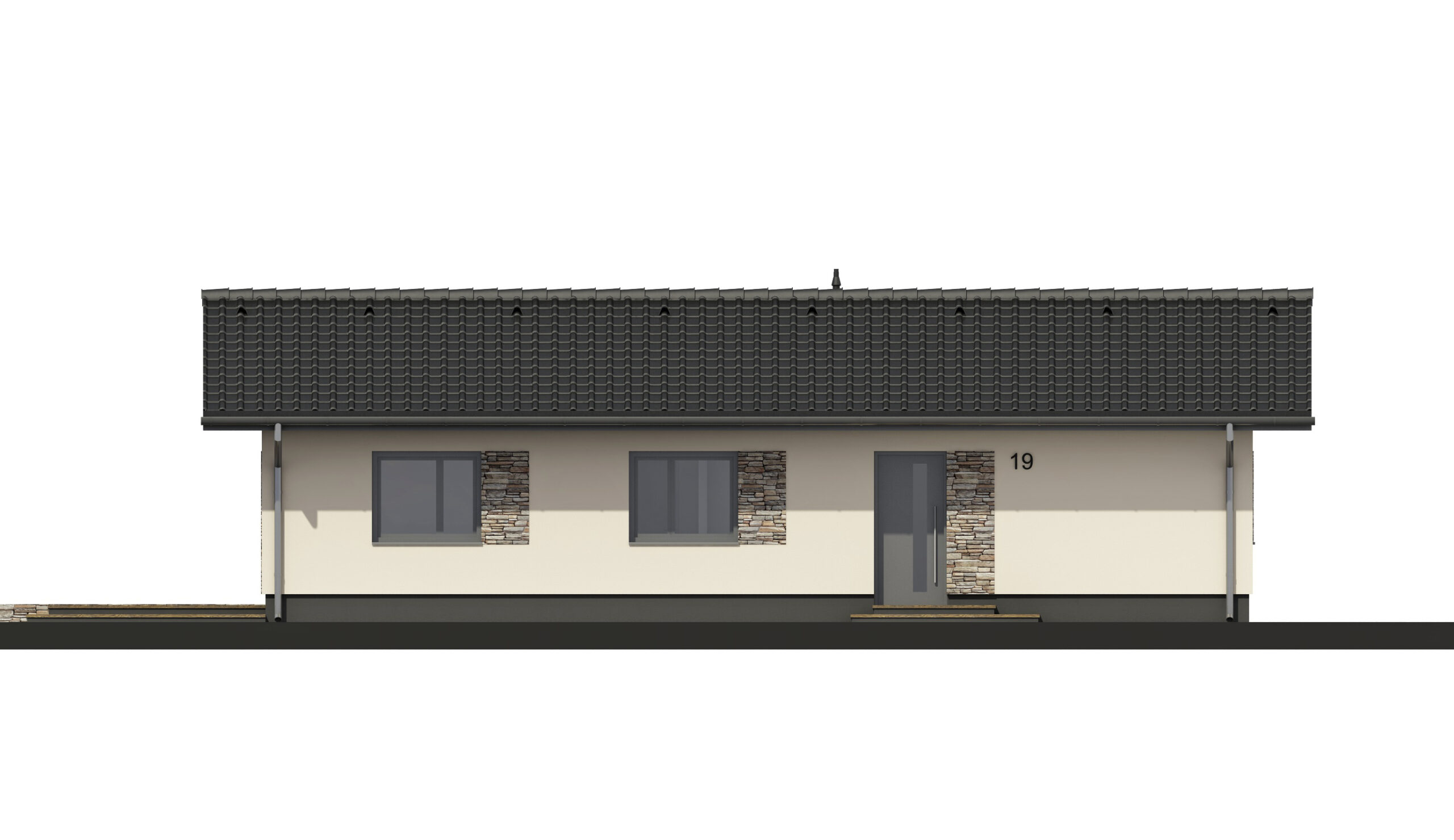 Projekt prízemného rodinného domu LAGUNA19