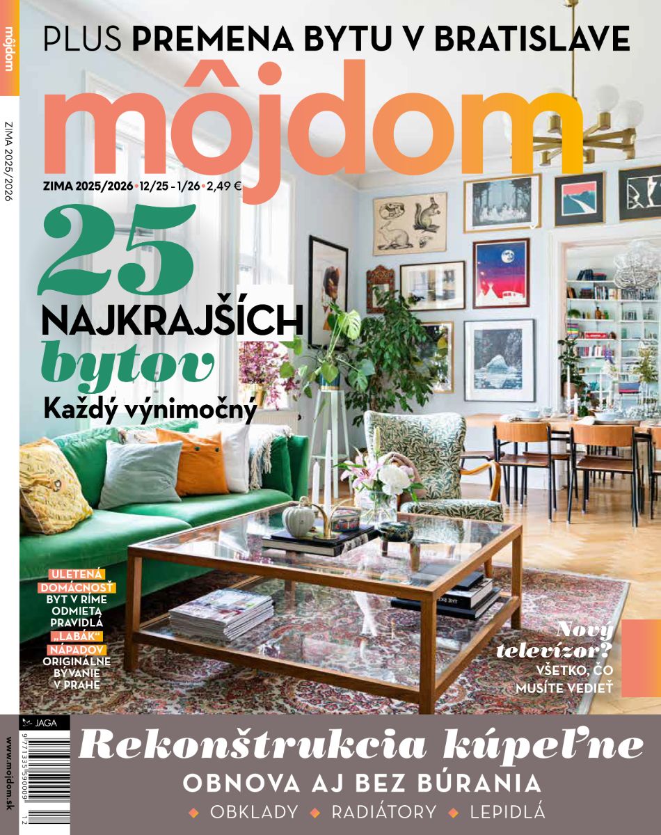 Titulka Môj dom 12/25 - 01/2026.