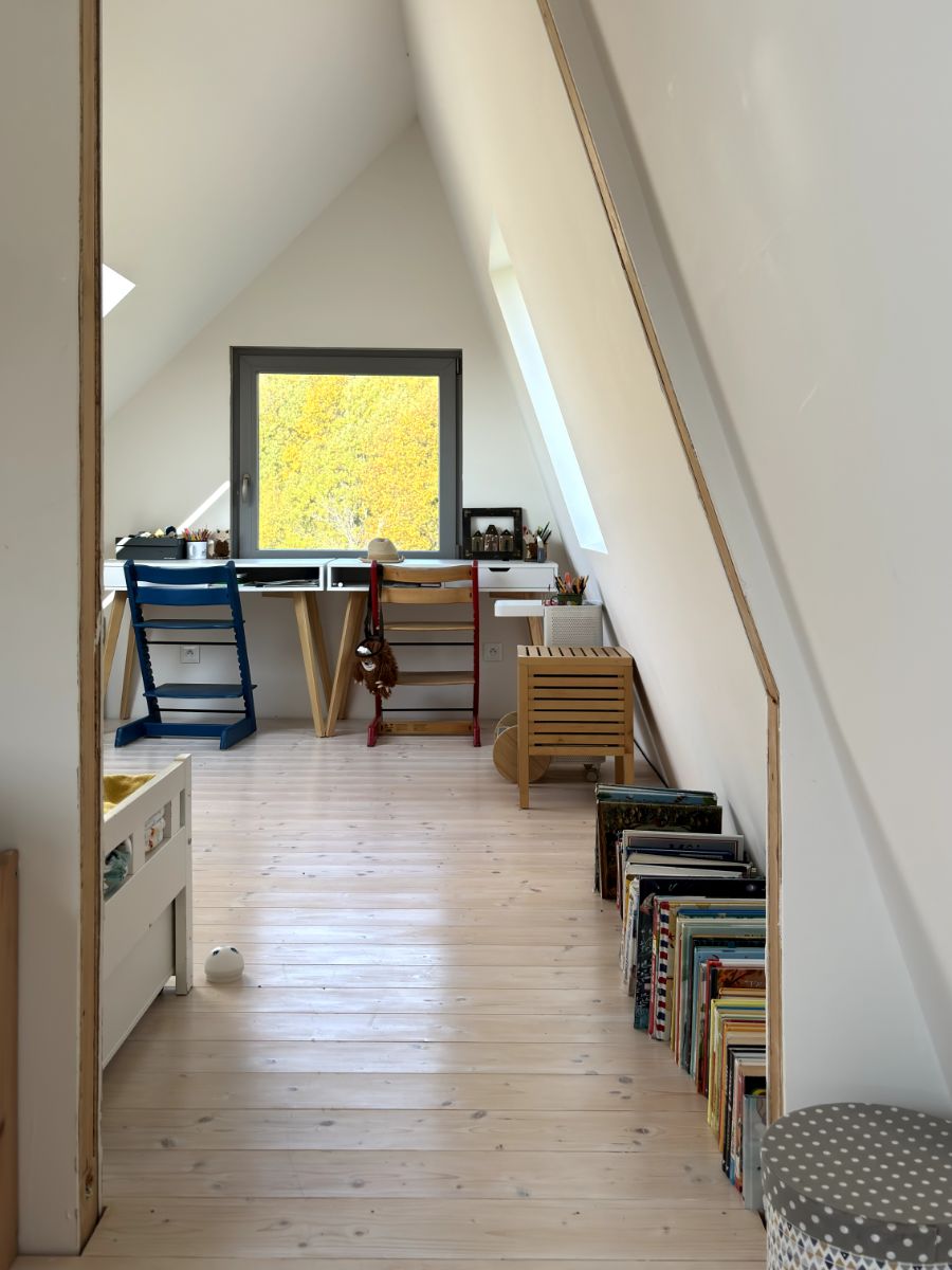 Deťom patrí kráľovstvo na poschodí pod strechou.