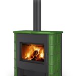 Krbové kachle s Telde kameň s teplovodným výmeníkom od Romotop.