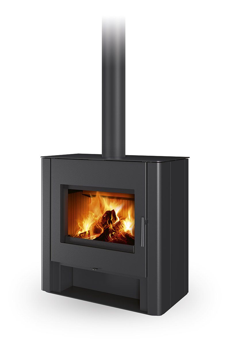 Krbové kachle s Telde plech s teplovodným výmeníkom od Romotop.