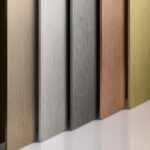 Paleta metalických odtieňov.