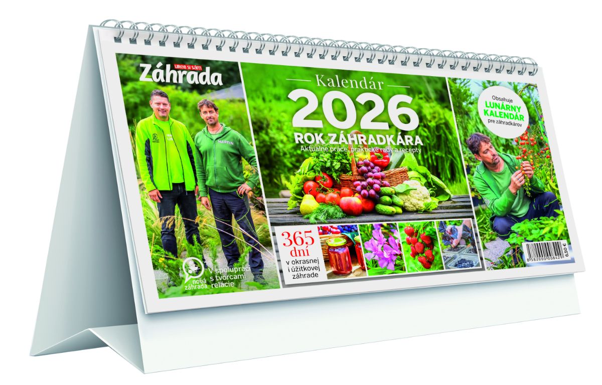 Kalendár Záhrada.